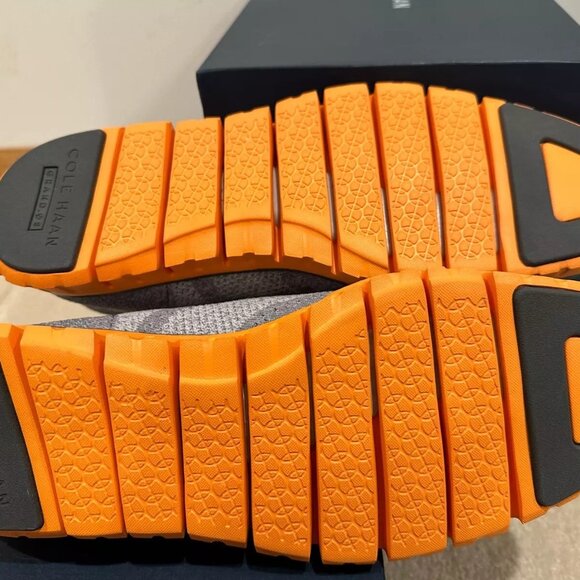 Cole Haan Zerogrand Stitchlite Wool Wingtip Oxford Mens Shoes Gray C28227 11.5 - Picture 4 of 5